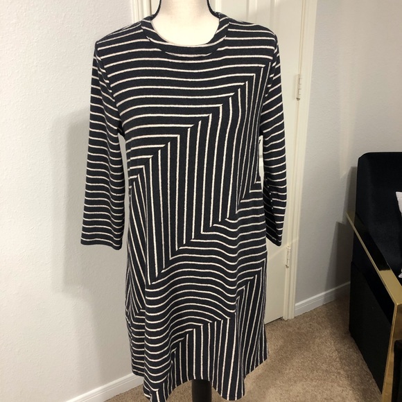 NWT Anthropologie Doe & Rae Striped Dress - Picture 1 of 4